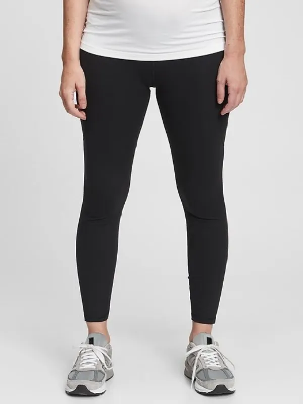 Maternity Recycled Under Belly 7/8 Power Leggings sold by GAP