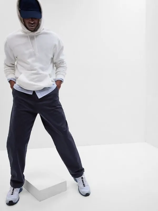 Modern Khakis in Baggy Fit with GapFlex sold by GAP