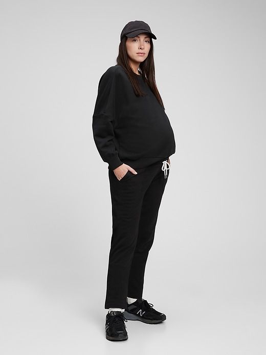 Maternity Crewneck Sweatshirt sold by GAP product image thumbnail 3