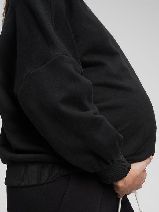 Maternity Crewneck Sweatshirt sold by GAP product image thumbnail 4