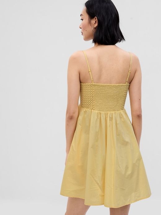 Eyelet Empire Waist Mini Dress sold by GAP product image thumbnail 2