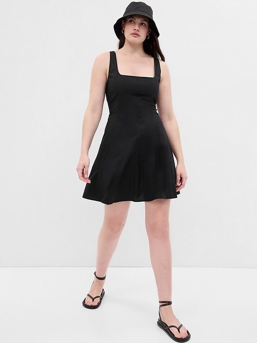 Square Neck Mini Dress sold by GAP product image thumbnail 5