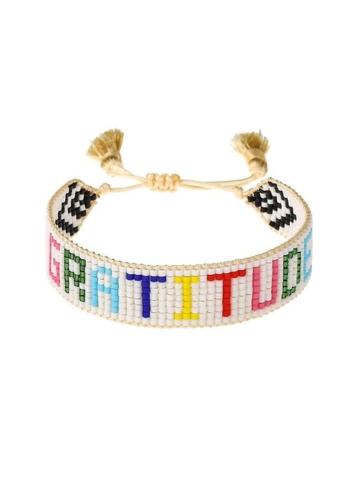 HART Rainbow Gratitude Beaded Bracelet sold by GAP