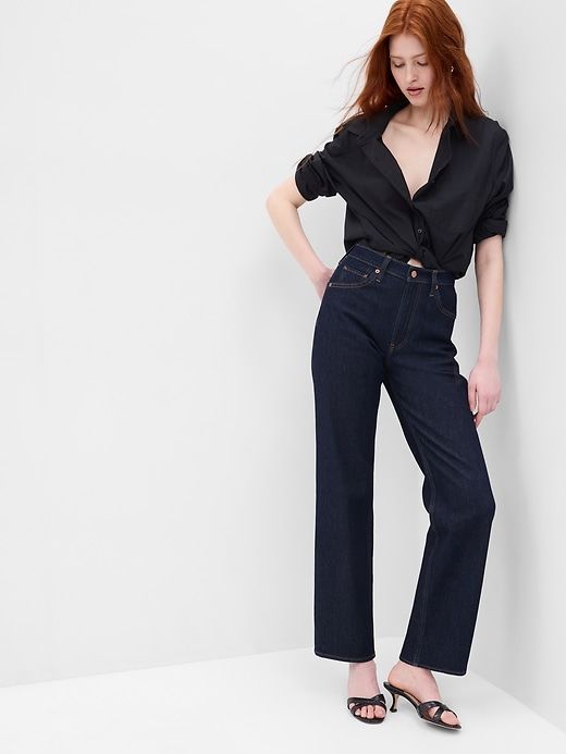 High Rise Cotton '90s Loose Jeans sold by GAP
