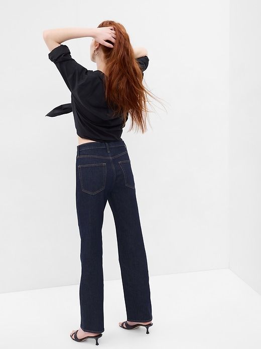 High Rise Cotton '90s Loose Jeans sold by GAP product image thumbnail 2