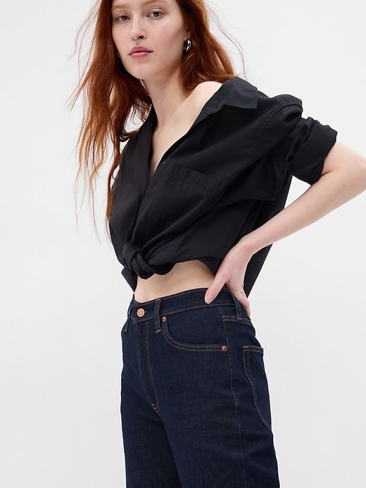 High Rise Cotton '90s Loose Jeans sold by GAP product image thumbnail 3