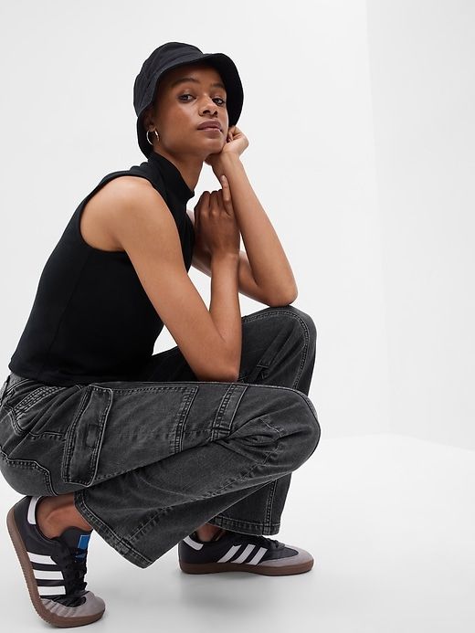 Mid Rise '90s Loose Cargo Jeans sold by GAP product image thumbnail 3