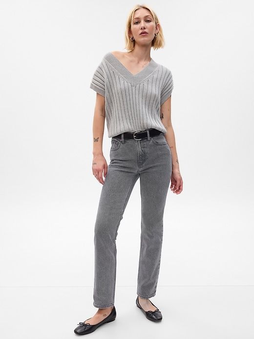 High Rise '90s Straight Jeans sold by GAP