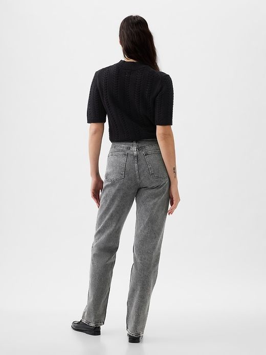 High Rise '90s Straight Jeans sold by GAP product image thumbnail 5