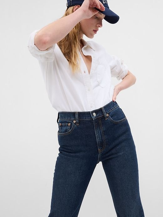 High Rise ’90s Straight Jeans sold by GAP product image thumbnail 3
