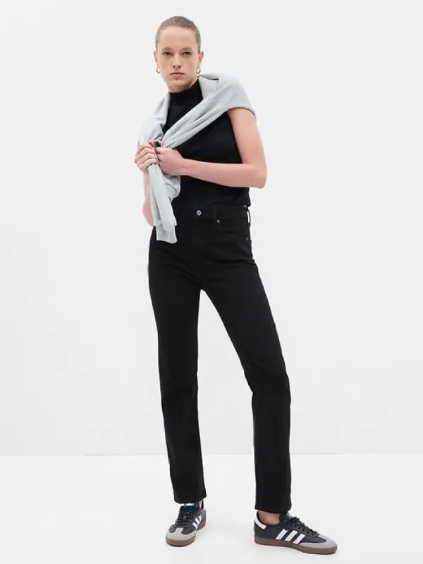 High Rise ’90s Straight Jeans sold by GAP