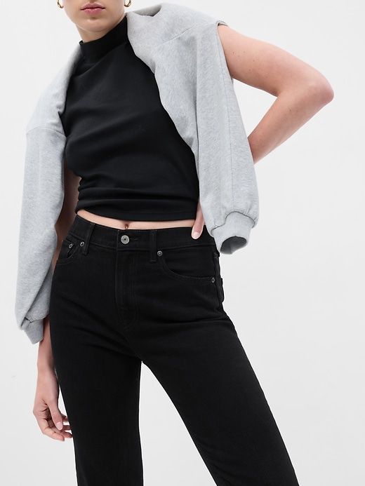 High Rise ’90s Straight Jeans sold by GAP product image thumbnail 3