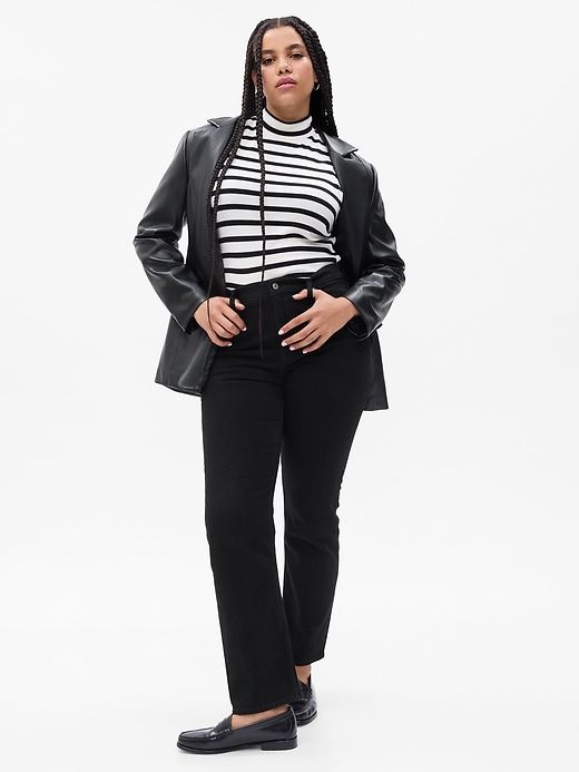 High Rise ’90s Straight Jeans sold by GAP product image thumbnail 4