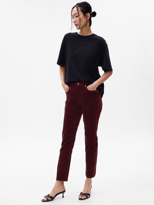 High Rise Corduroy Vintage Slim Pants sold by GAP