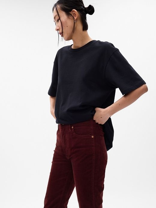 High Rise Corduroy Vintage Slim Pants sold by GAP product image thumbnail 3