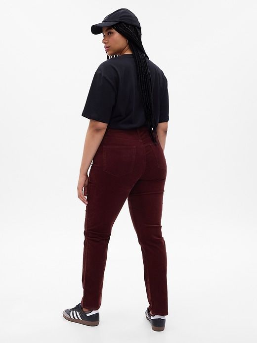 High Rise Corduroy Vintage Slim Pants sold by GAP product image thumbnail 5