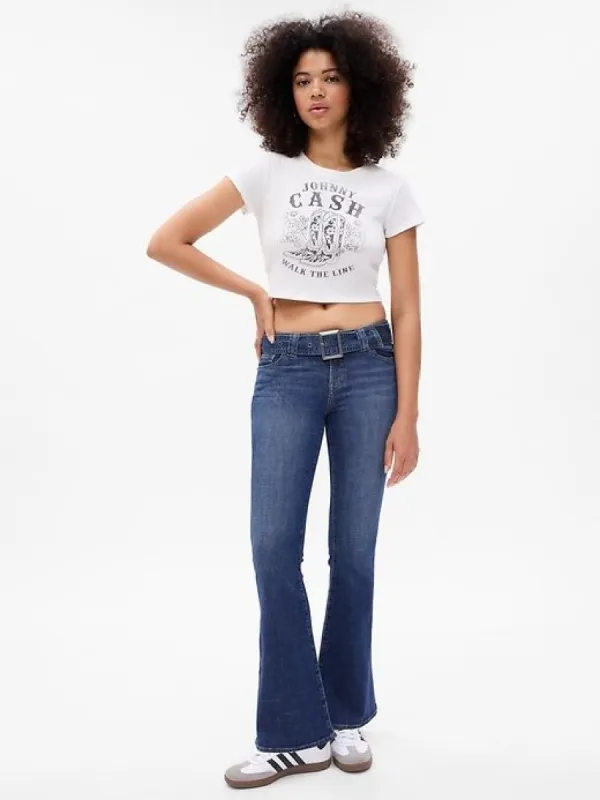 Low Rise Y2K Flare Jeans sold by GAP