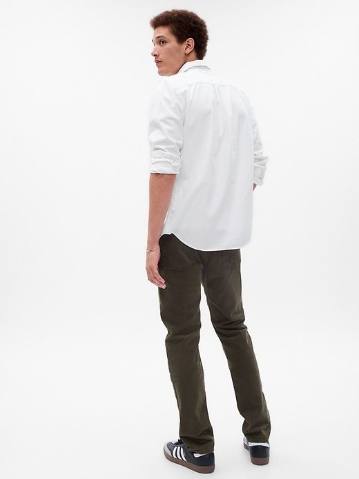 Corduroy Slim Pants in GapFlex sold by GAP product image thumbnail 4