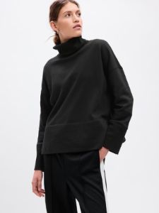 24/7 Split-Hem Vintage Soft Turtleneck Pullover sold by GAP
