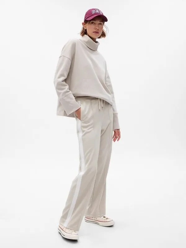 Seamed Straight Leg Track Pants sold by GAP