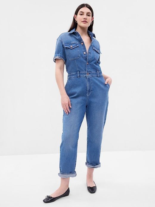 Denim Jumpsuit sold by GAP product image thumbnail 4
