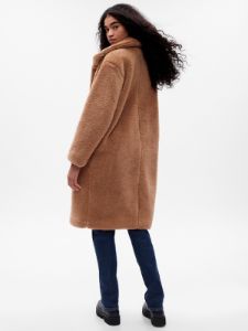 Long Sherpa Coat sold by GAP
