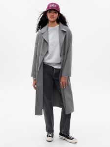 Relaxed Wool Wrap Coat sold by GAP