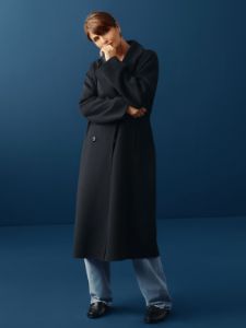 Relaxed Wool Wrap Coat sold by GAP