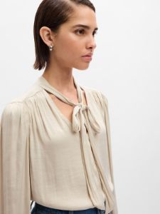 Tie-Neck Shirt sold by GAP