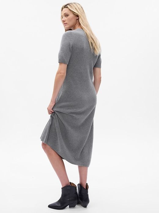 Maternity CashSoft Midi Sweater Dress sold by GAP product image thumbnail 2
