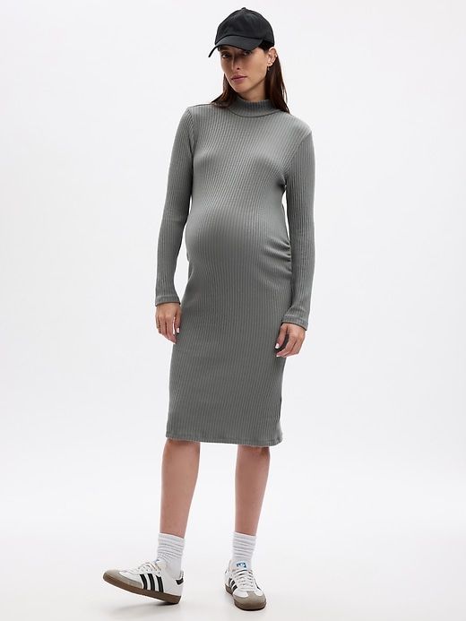 Maternity Rib Midi Sweater Dress sold by GAP