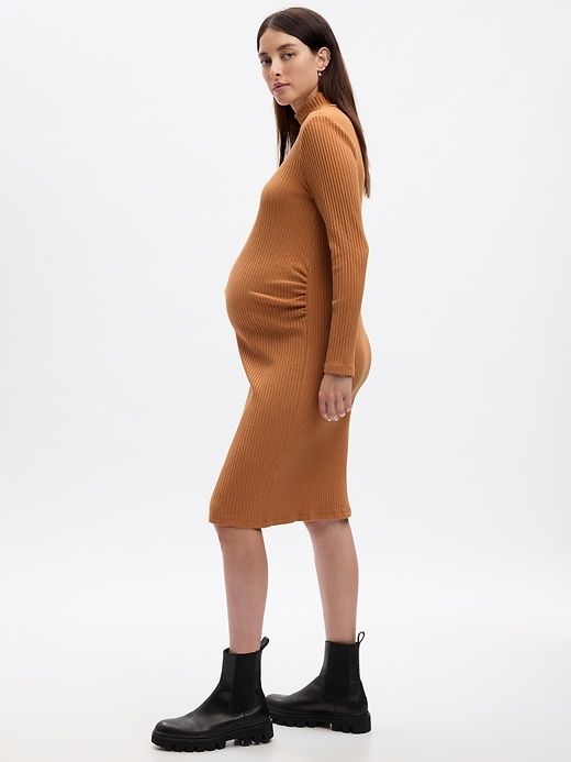 Maternity Rib Midi Sweater Dress sold by GAP product image thumbnail 3