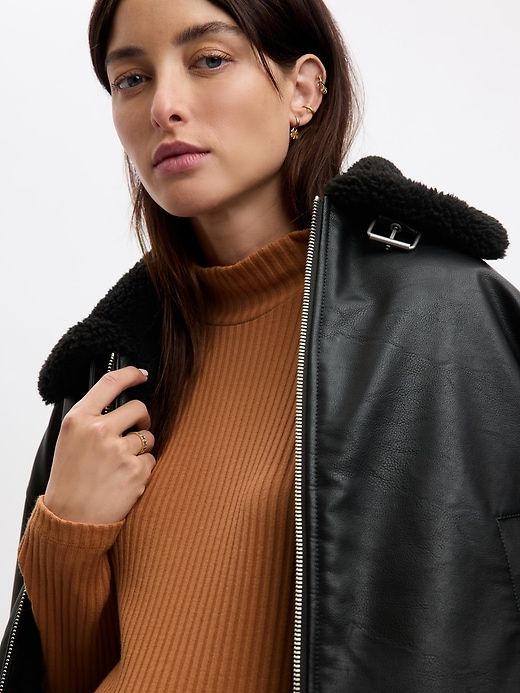 Maternity Rib Midi Sweater Dress sold by GAP product image thumbnail 4