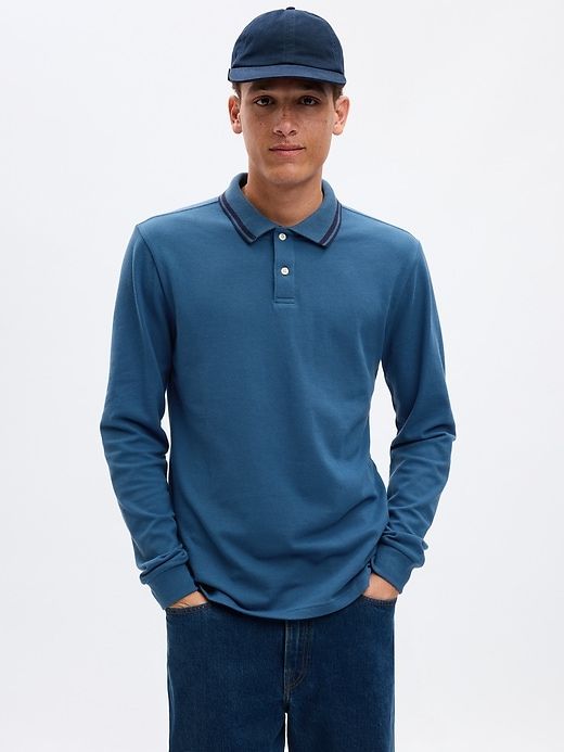 Pique Polo Shirt sold by GAP