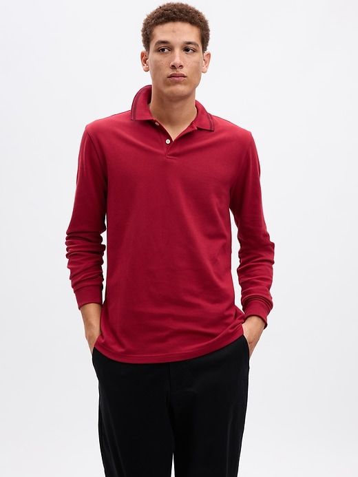 Pique Polo Shirt sold by GAP