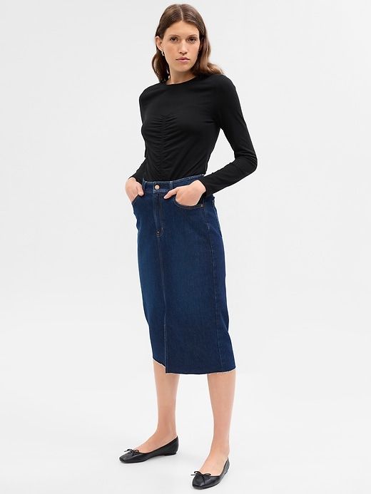 Ruched T-Shirt sold by GAP