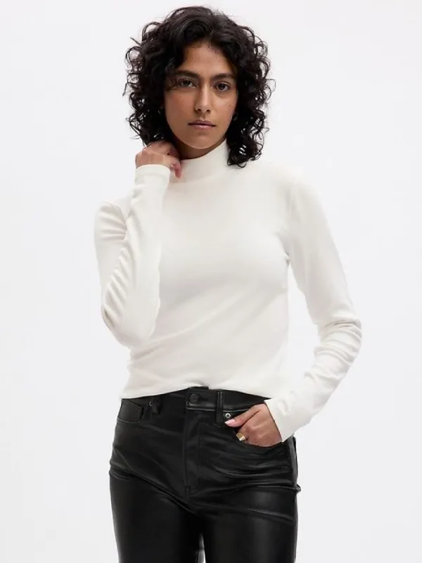 Modern Mockneck T-Shirt sold by GAP