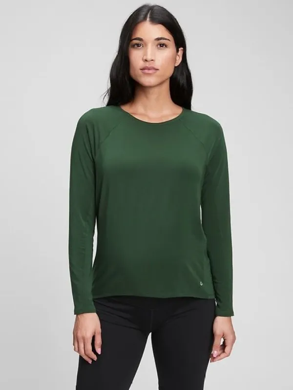 Maternity Breathe Long Sleeve T-Shirt sold by GAP