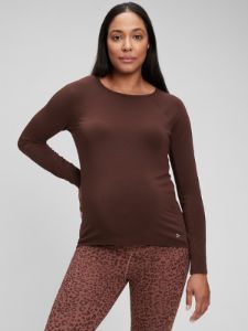 Maternity Breathe Long Sleeve T-Shirt sold by GAP
