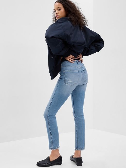 High Rise Vintage Slim Jeans sold by GAP product image thumbnail 2