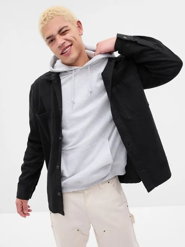 Denim Utility Overshirt sold by GAP