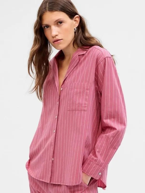 Poplin PJ Shirt sold by GAP