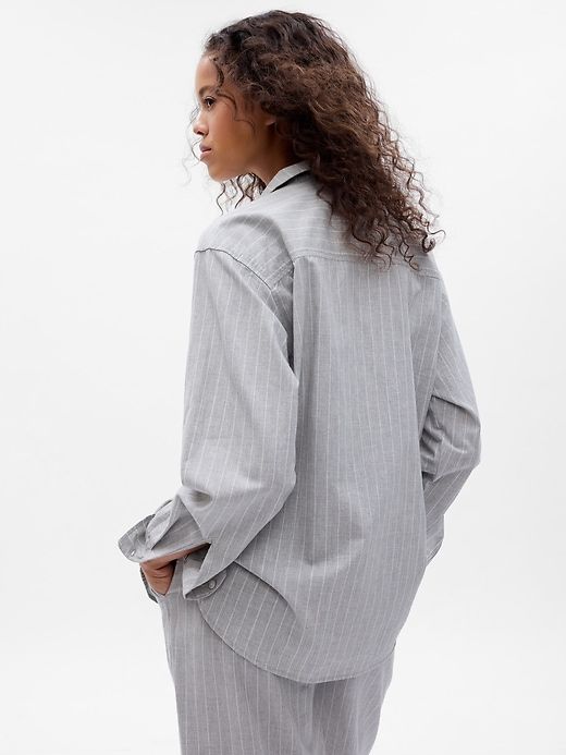 Poplin PJ Shirt sold by GAP product image thumbnail 2