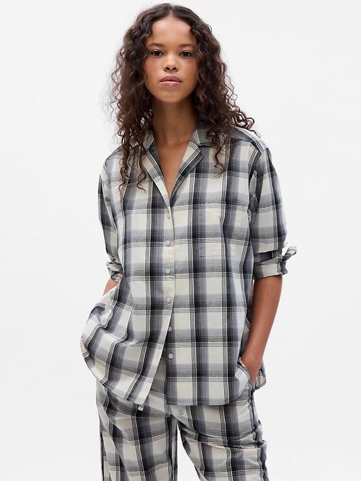 Poplin PJ Shirt sold by GAP