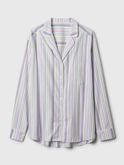 Poplin PJ Shirt sold by GAP product image thumbnail 3