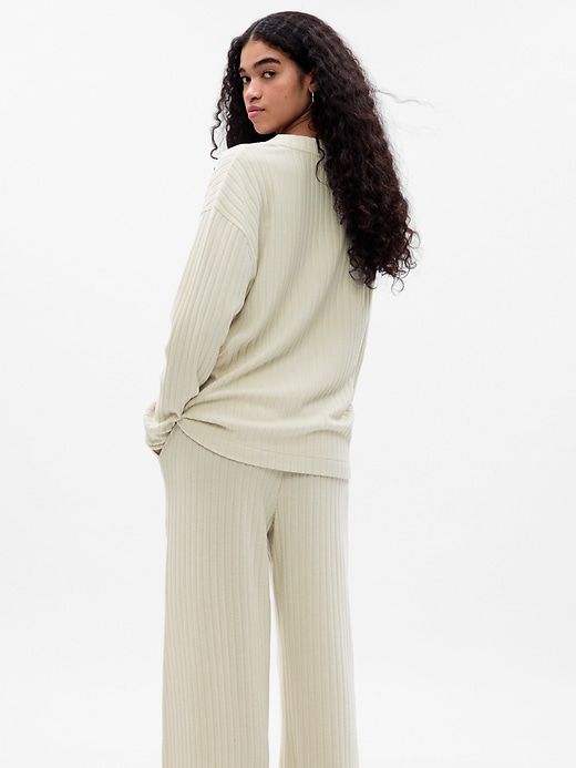 Cozy Rib PJ Cardigan sold by GAP product image thumbnail 2
