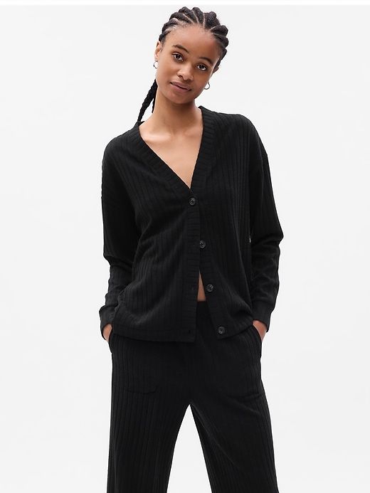 Cozy Rib PJ Cardigan sold by GAP