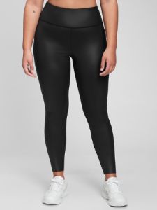 GapFit High Rise Recycled Power Shine Leggings sold by GAP