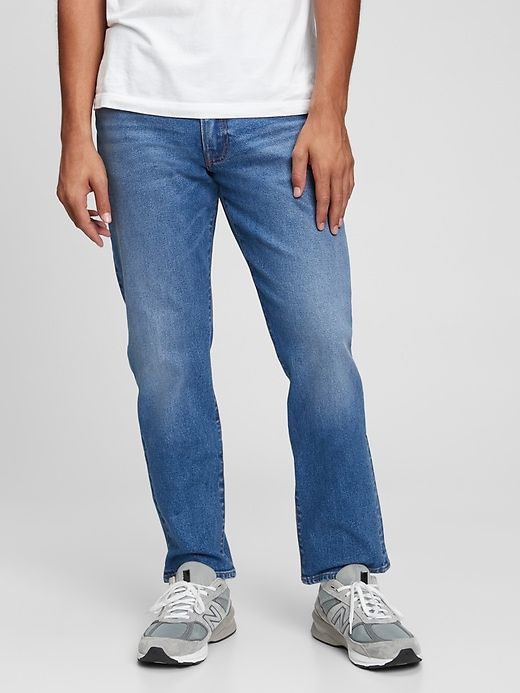 365TEMP Straight Performance Jeans in GapFlex sold by GAP product image thumbnail 3