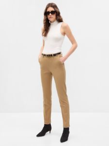 Mid Rise BiStretch Ankle-Zip Slim Pants sold by GAP